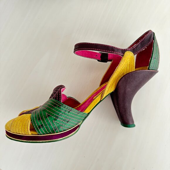 Irregular Choice Mardi Gras Heels US10/EUR41 - Picture 14 of 14